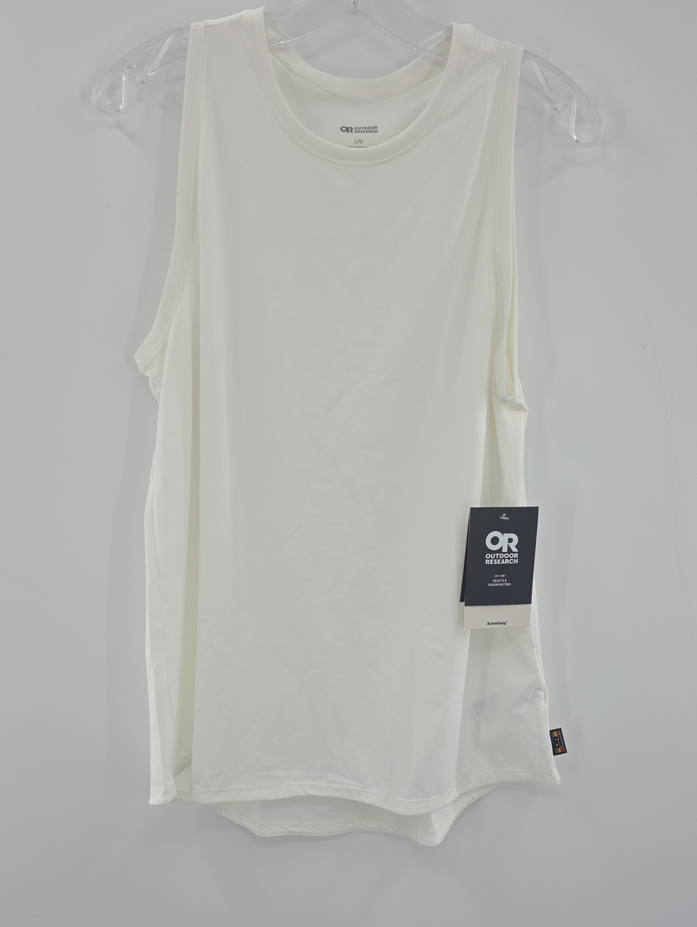 Outdoor Research Cream Athletic Tank Top